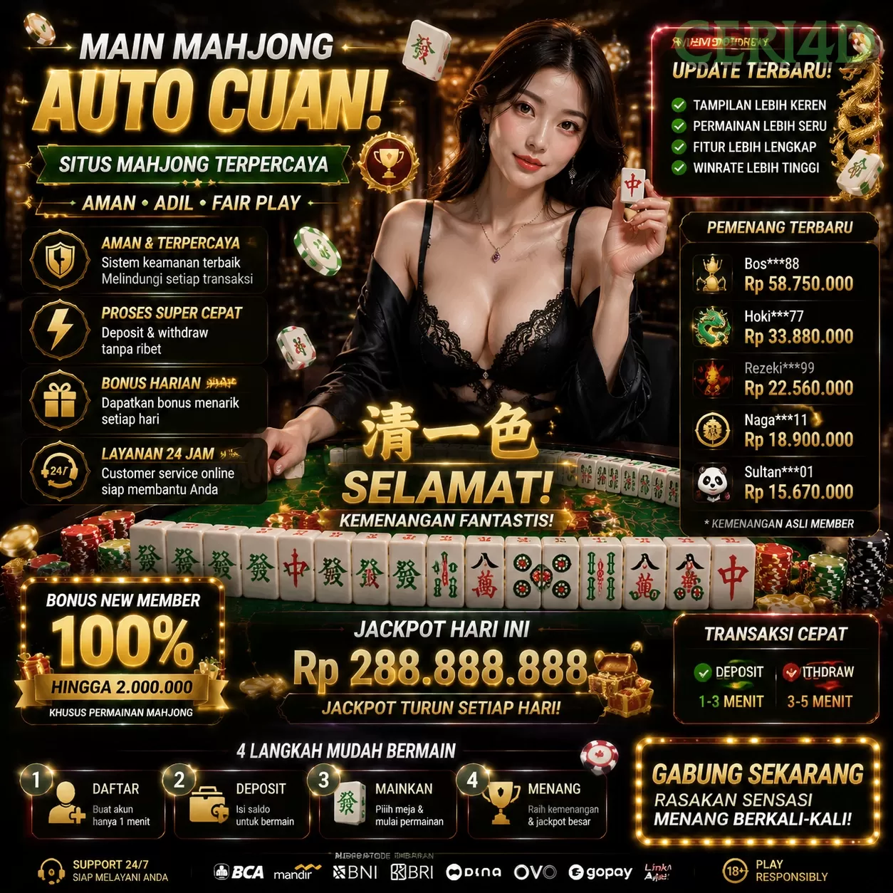 Main ceri4dq Menang Jackpot Besar